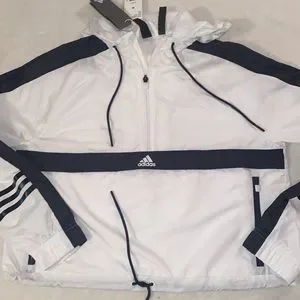 Adidas ID Wind Jacket Half Zip Size M NWT